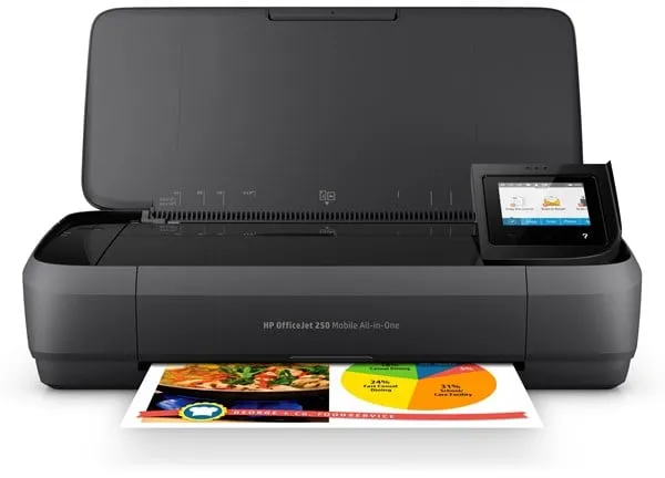HP Officejet 250 Mobile All in One Bläckstråleskrivare Multifunktion - Färg - Bläck