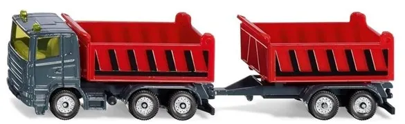 SIKU Lastbil med Dumper och Tipptrailer