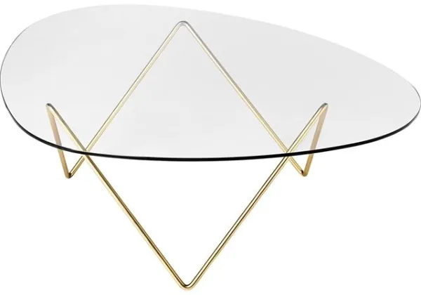 GUBI Pedrera Soffbord Mässing