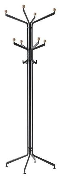 &Tradition Capture SC77 Klädhängare Grafit/Ek