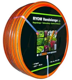 RYOM Trädgårdsslang - 4 lager armerad